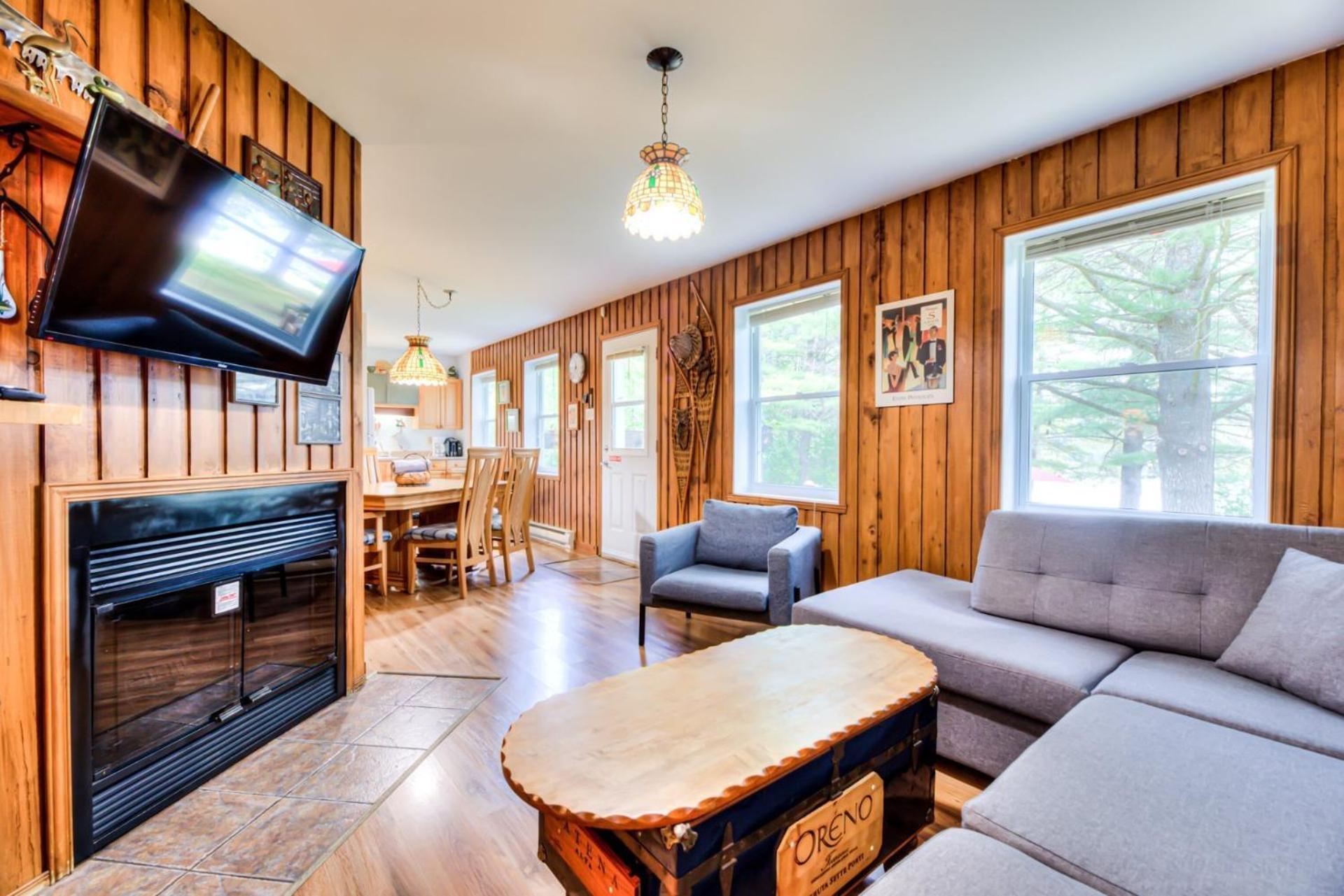 Domaine Chalets Des Pins Rawdon Exterior foto